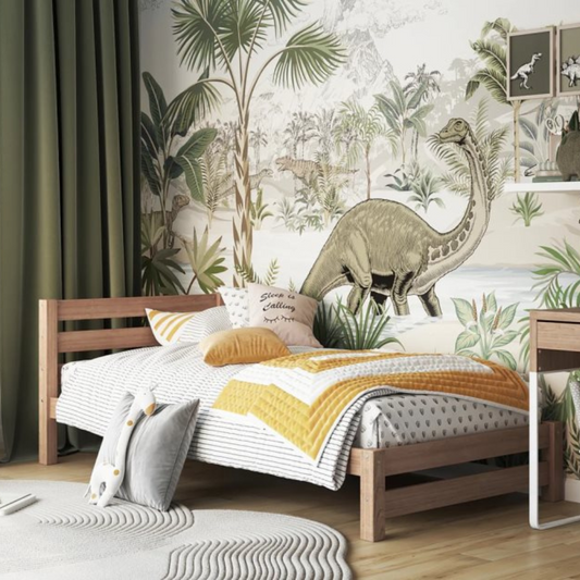 Hana | Παιδικό Κρεβάτι Μονό από Ξύλο Οξιάς - HEBE KIDS HOME