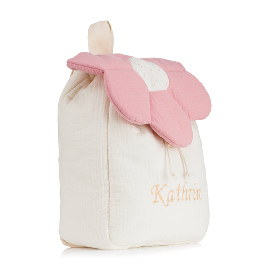 Παιδικό Σακίδιο Πλάτης “Μαργαρίτα” με Όνομα | Προσωποποιημένο Backpack για Νήπια & Baby Shower - HEBE KIDS HOME