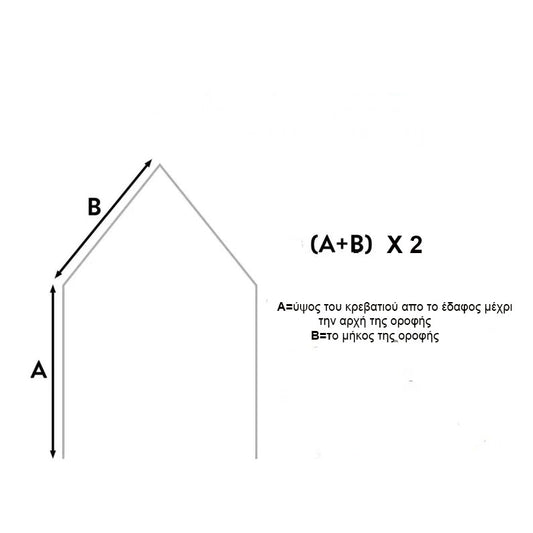 Κουρτίνα Κρεβατιού-Canopy 1 κουρτίνα Cream with Golden Dots - HEBE KIDS HOME