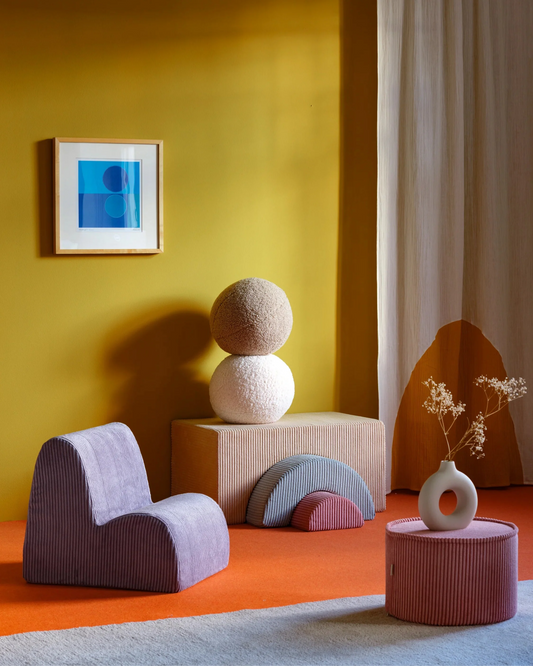 Wigiwama children's soft furniture studio lifestyle photo