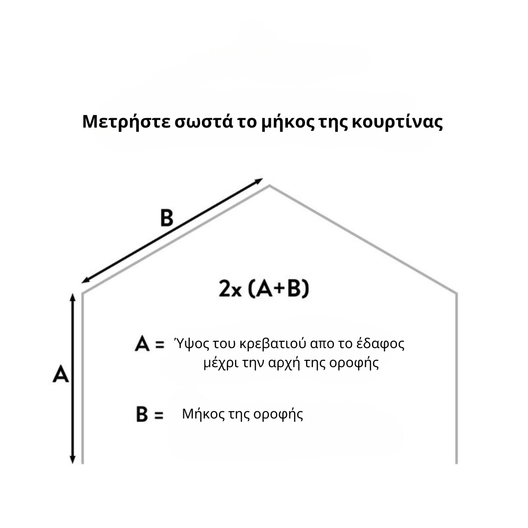 Κουρτίνα Κρεβατιού-Canopy Cream - HEBE KIDS HOME