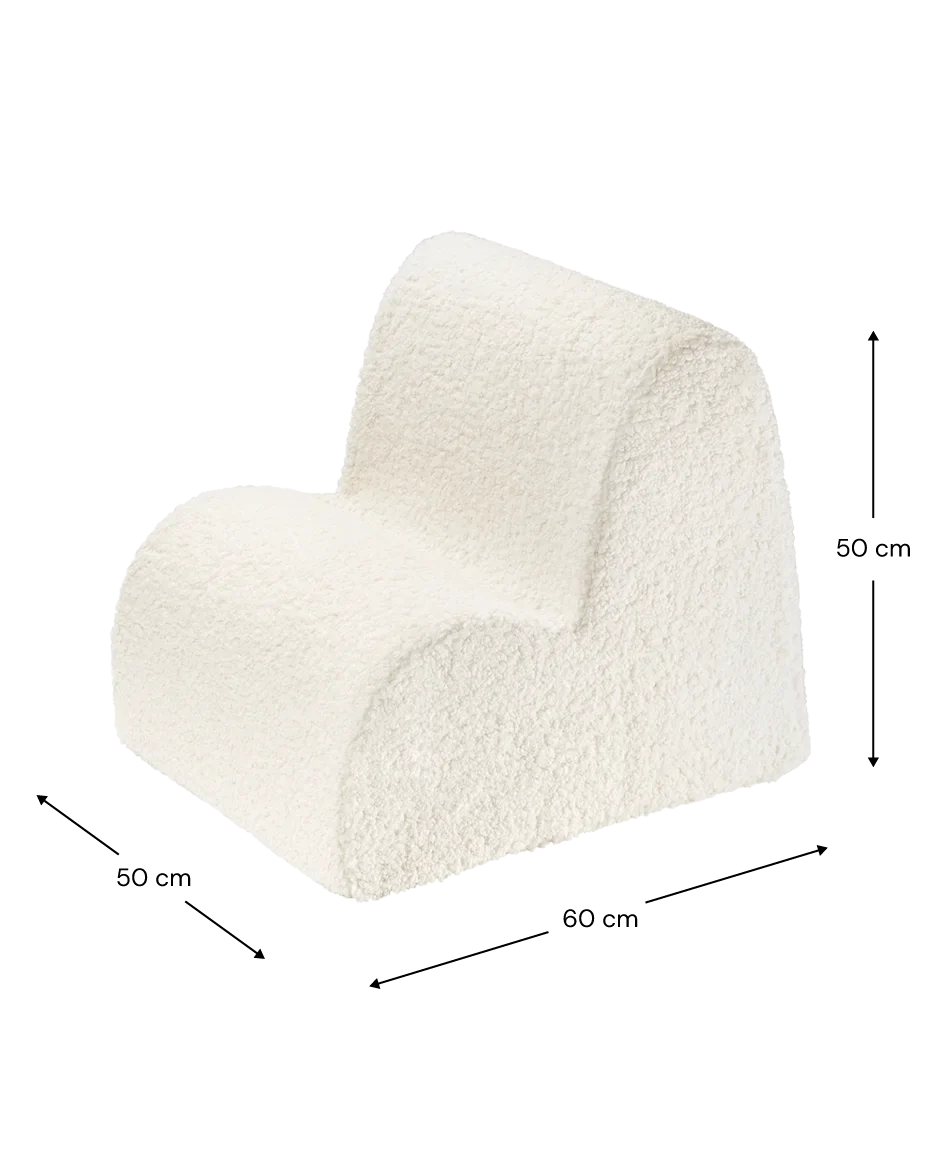 Wigiwama Cloud chair size guide