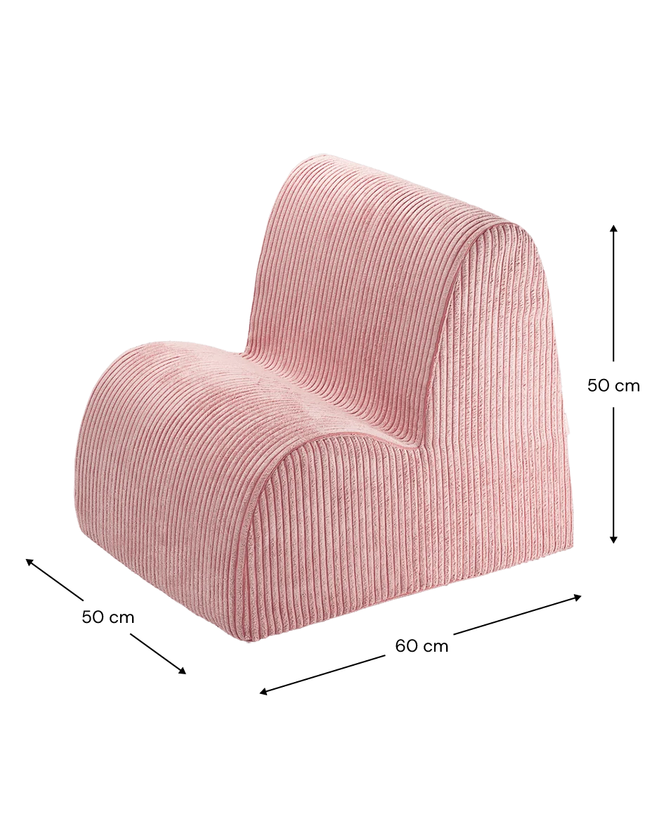 Wigiwama Cloud chair size guide
