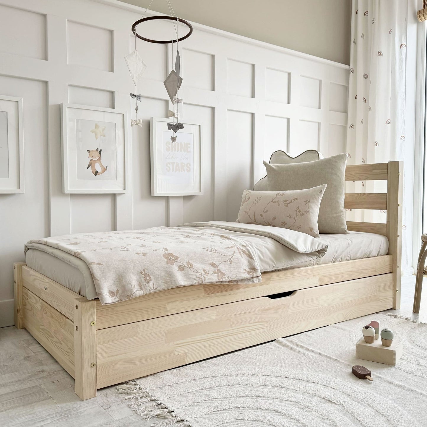 Κρεβάτι Simple Barriera Plus - 10% Έκπτωση Στο Στρώμα - HEBE KIDS HOME