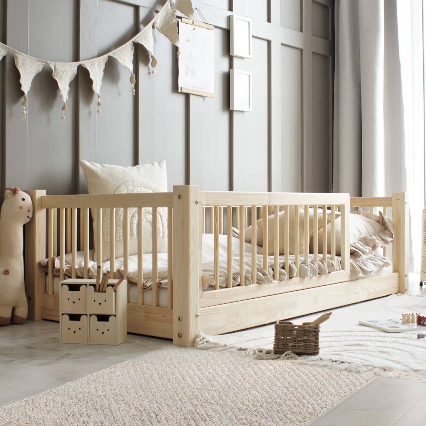 Παιδικό Κρεβάτι Basic Alto, & bed beds frames αγορά παιδικού κρεβατιού montessori προστατευτικα καγγελα και χαμηλο υψος