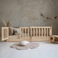 Κρεβάτι με Πορτάκι και Υψηλά Κάγκελα Bambi - HEBE KIDS HOME