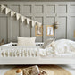 Παιδικό Κρεβάτι Basic 90x190cm Λευκό 10cm Ποδαράκι - HEBE KIDS HOME