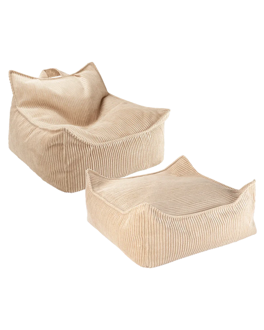 Wigiwama Brown Corduroy children's furniture bundle