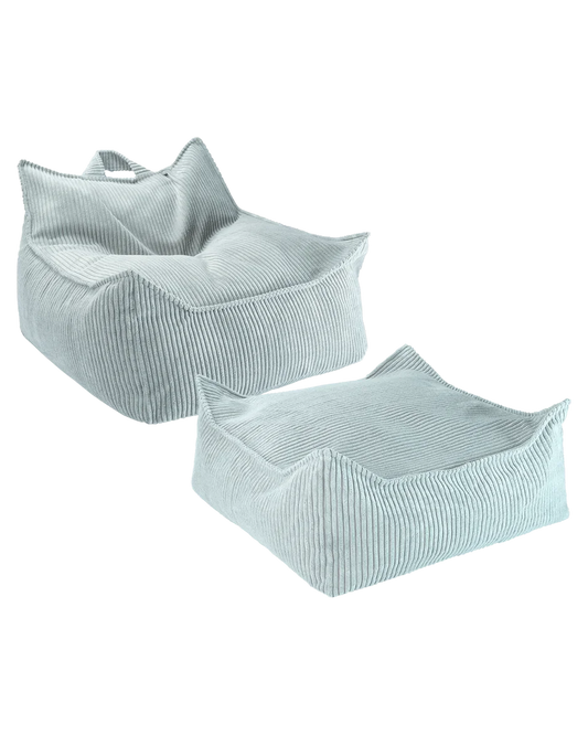 Wigiwama Mint Corduroy children's furniture bundle