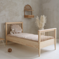 Κρεβάτι Boho Φυσικό Ξύλο 190x90cm - 10% Έκπτωση Στο Στρώμα - HEBE KIDS HOME