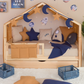 Παιδικό Κρεβάτι Σπιτάκι Montessori Olivia Plus – Με Δεύτερο κρεβάτι συρτάρι, Κιτ Μετατροπής & Φινίρισμα Μελισσοκέρι - HEBE KIDS HOME