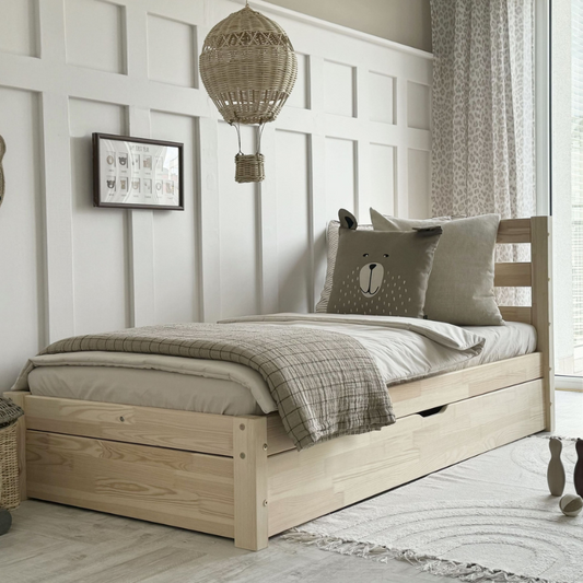 Κρεβάτι Simple Barriera Plus - 10% Έκπτωση Στο Στρώμα - HEBE KIDS HOME