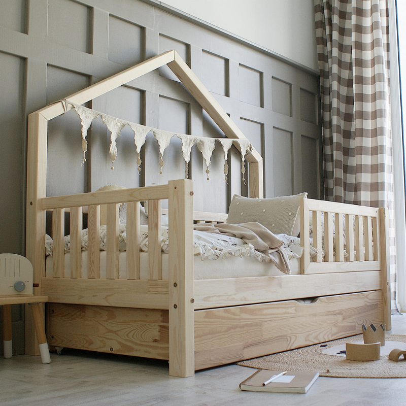 Κρεβάτι Bali Barriera Plus - 10% Έκπτωση Στο Στρώμα - HEBE KIDS HOME