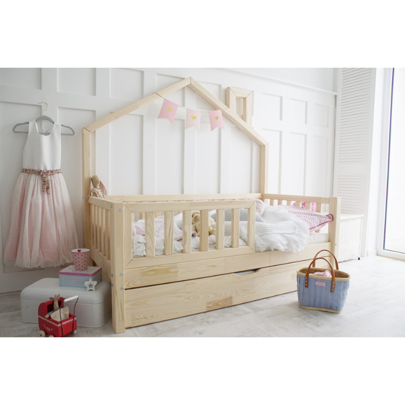 Κρεβάτι Bali Barriera Plus - 10% Έκπτωση Στο Στρώμα - HEBE KIDS HOME