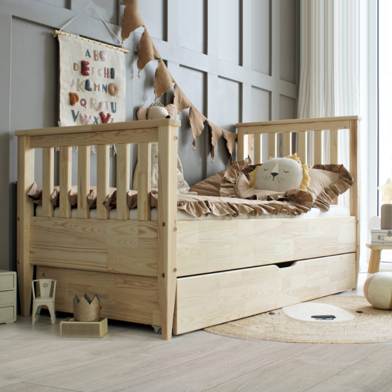 Κρεβάτι Boho Barriera Plus - 10% Έκπτωση Στο Στρώμα - HEBE KIDS HOME