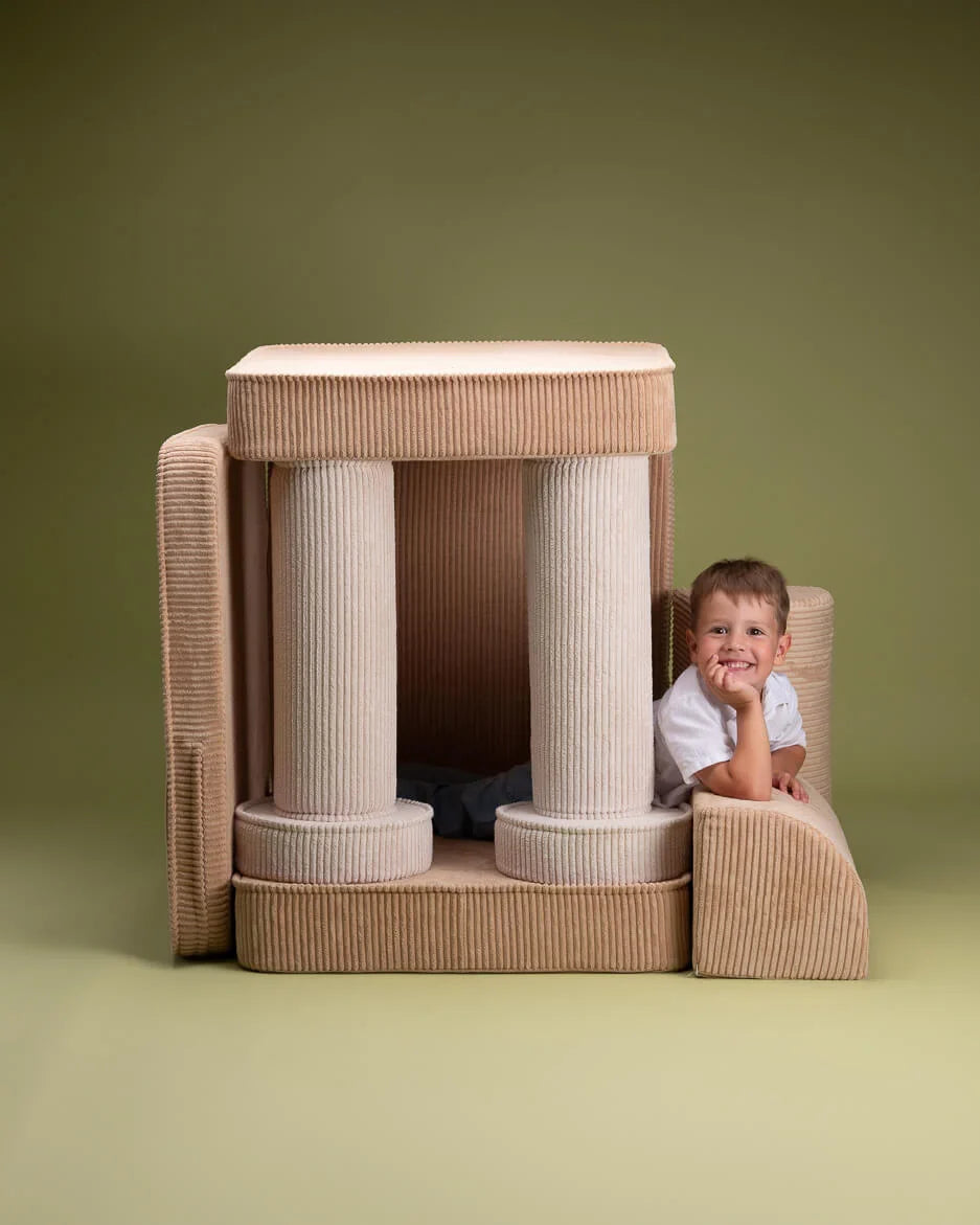 Wigiwama children's soft furniture studio lifestyle photo