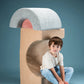 Wigiwama children's soft furniture studio lifestyle photo