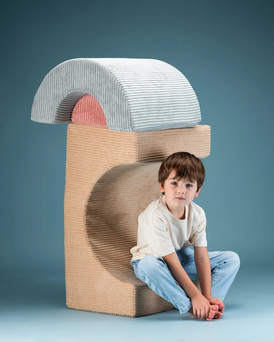 Wigiwama children's soft furniture studio lifestyle photo