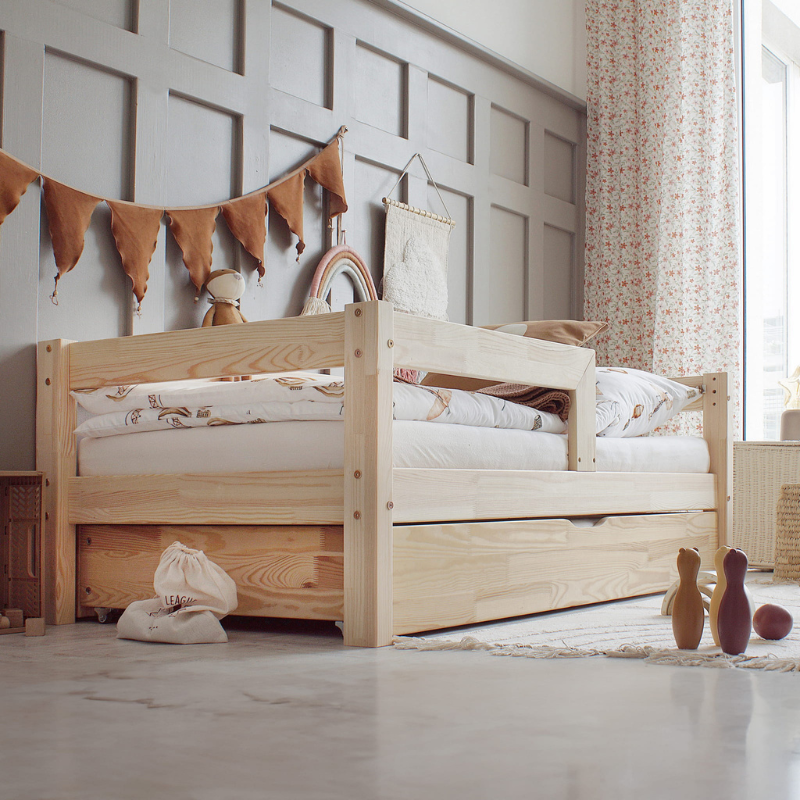 Παιδικό Κρεβάτι Basic Barriera Plus - 10% Έκπτωση Στο Στρώμα - HEBE KIDS HOME