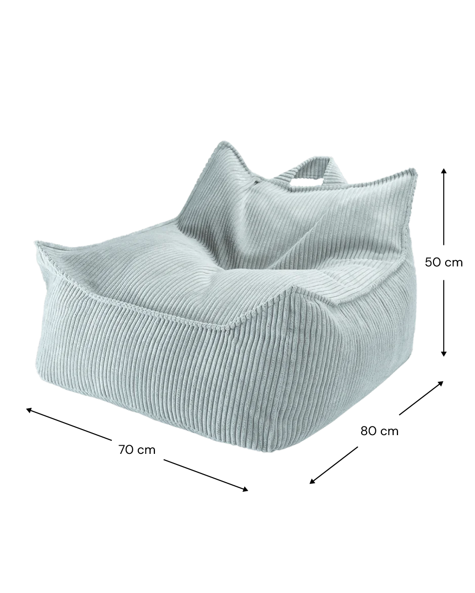 Wigiwama beanbag chair size guide