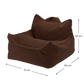Wigiwama beanbag chair size guide