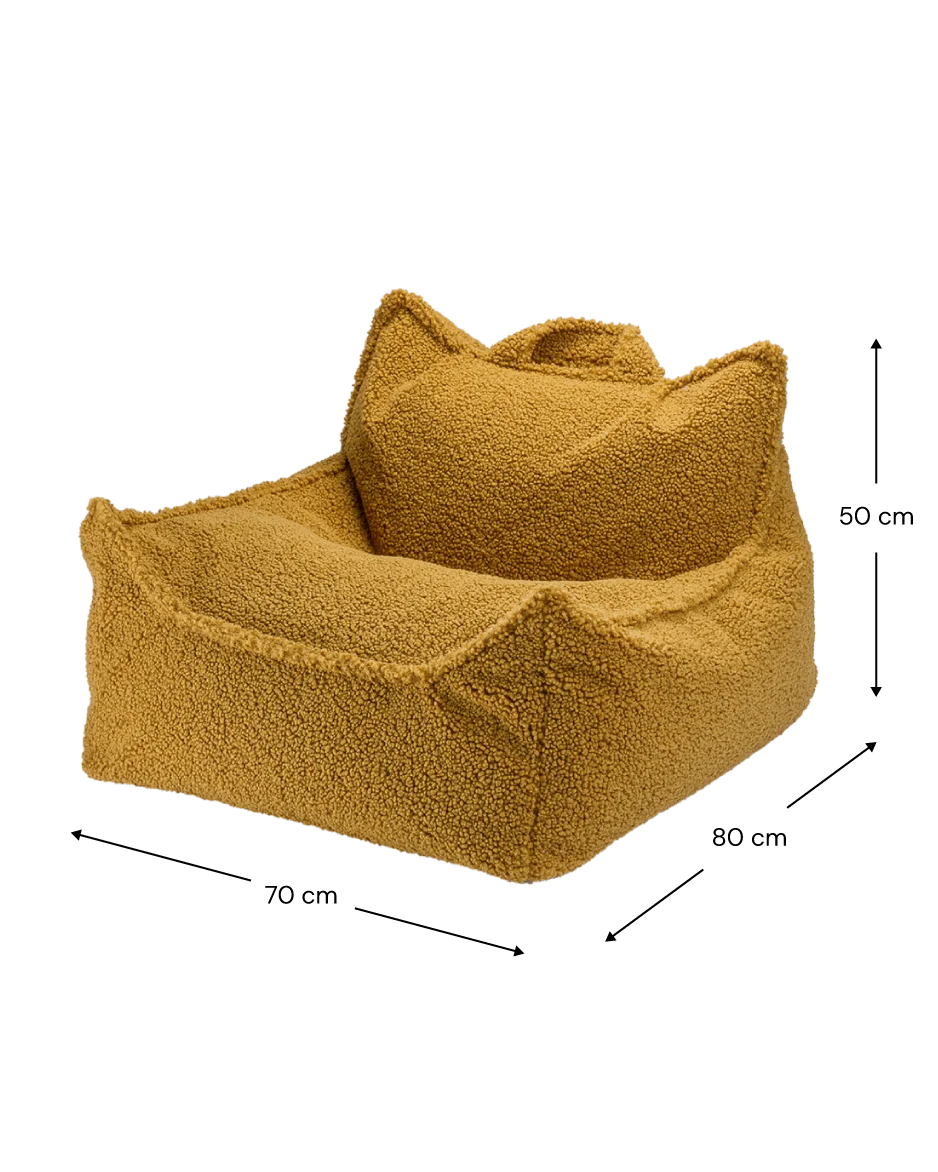 Wigiwama beanbag chair size guide