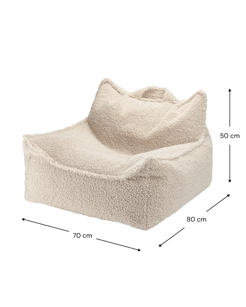 Wigiwama beanbag chair size guide
