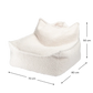 Wigiwama beanbag chair size guide