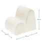 Wigiwama Cloud chair size guide