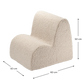 Wigiwama Cloud chair size guide