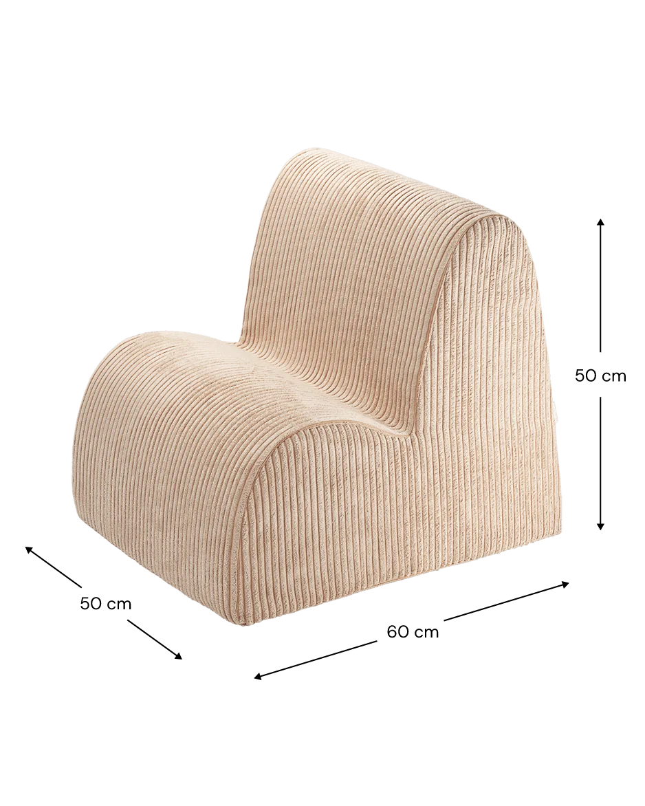 Wigiwama Cloud chair size guide