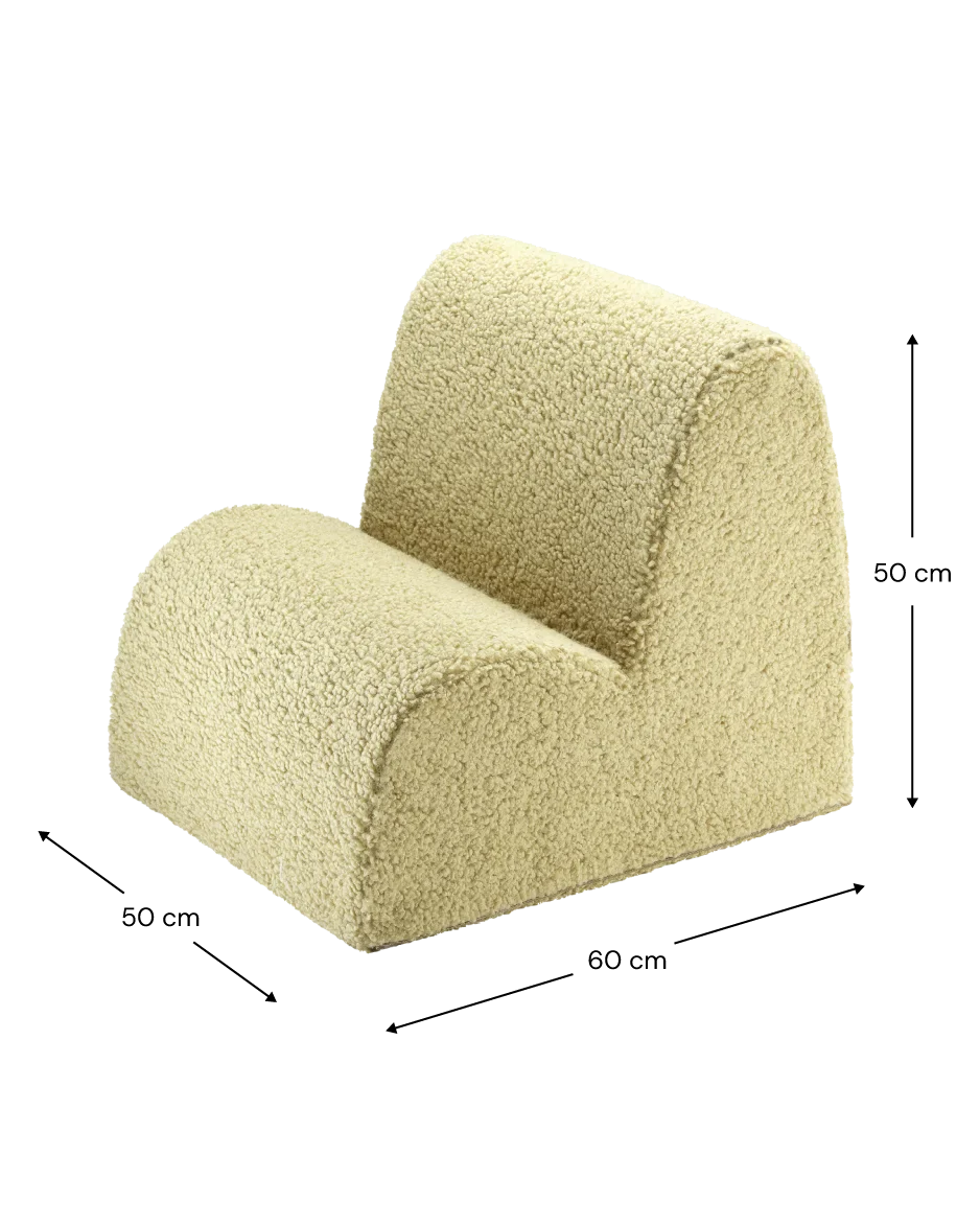 Wigiwama Cloud chair size guide