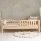 Παιδικό Κρεβάτι Basic Love από Φυσικό ξύλο 200x100cm 19cm Ποδαράκι -  10% Έκπτωση στο Στρώμα - HEBE KIDS HOME