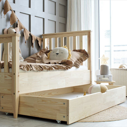Κρεβάτι Boho Barriera Plus - 10% Έκπτωση Στο Στρώμα - HEBE KIDS HOME
