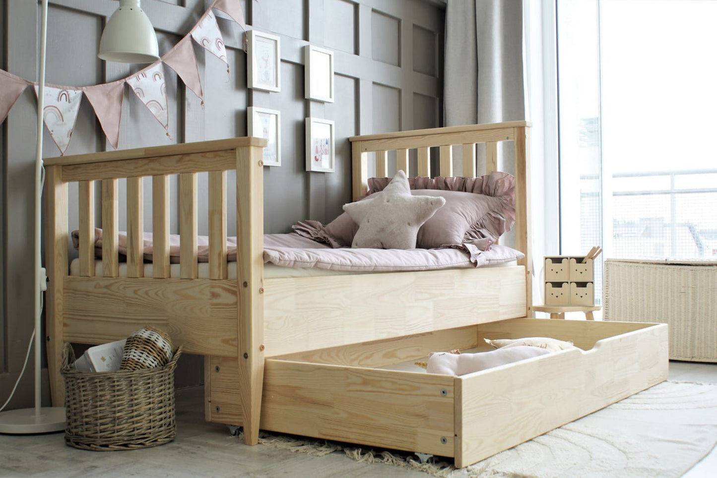 Κρεβάτι Boho Barriera Plus - 10% Έκπτωση Στο Στρώμα - HEBE KIDS HOME