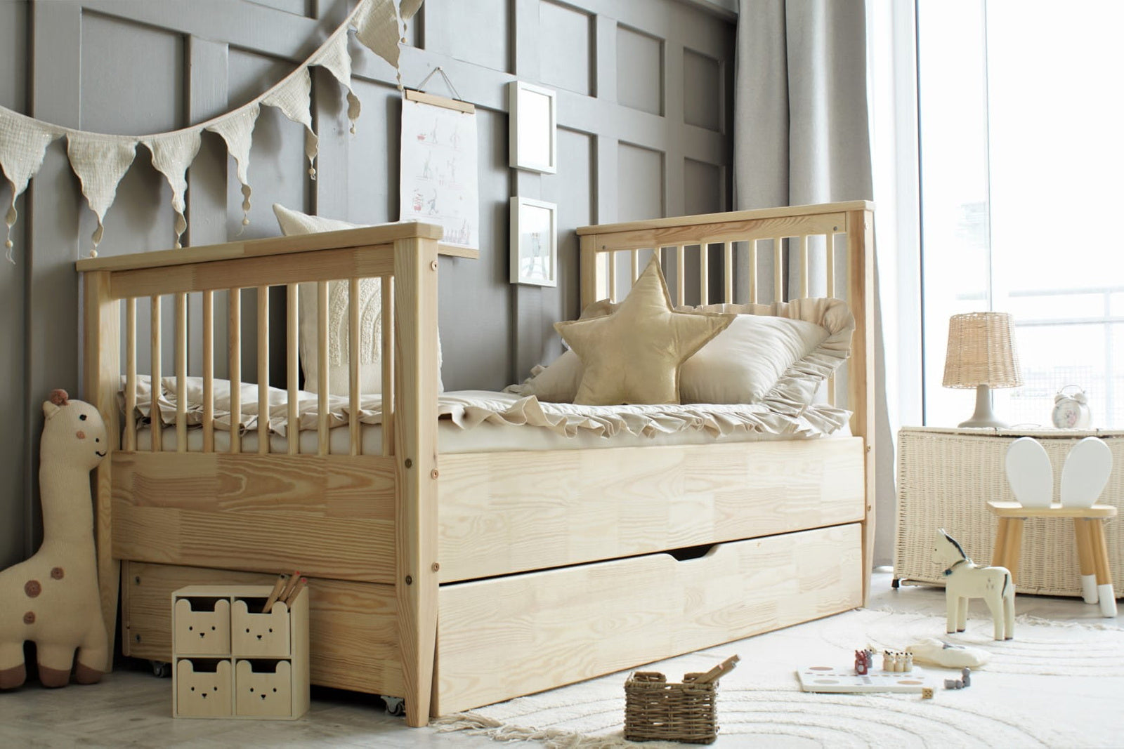 Κρεβάτι Boho Plus - 10% Έκπτωση Στο Στρώμα - HEBE KIDS HOME