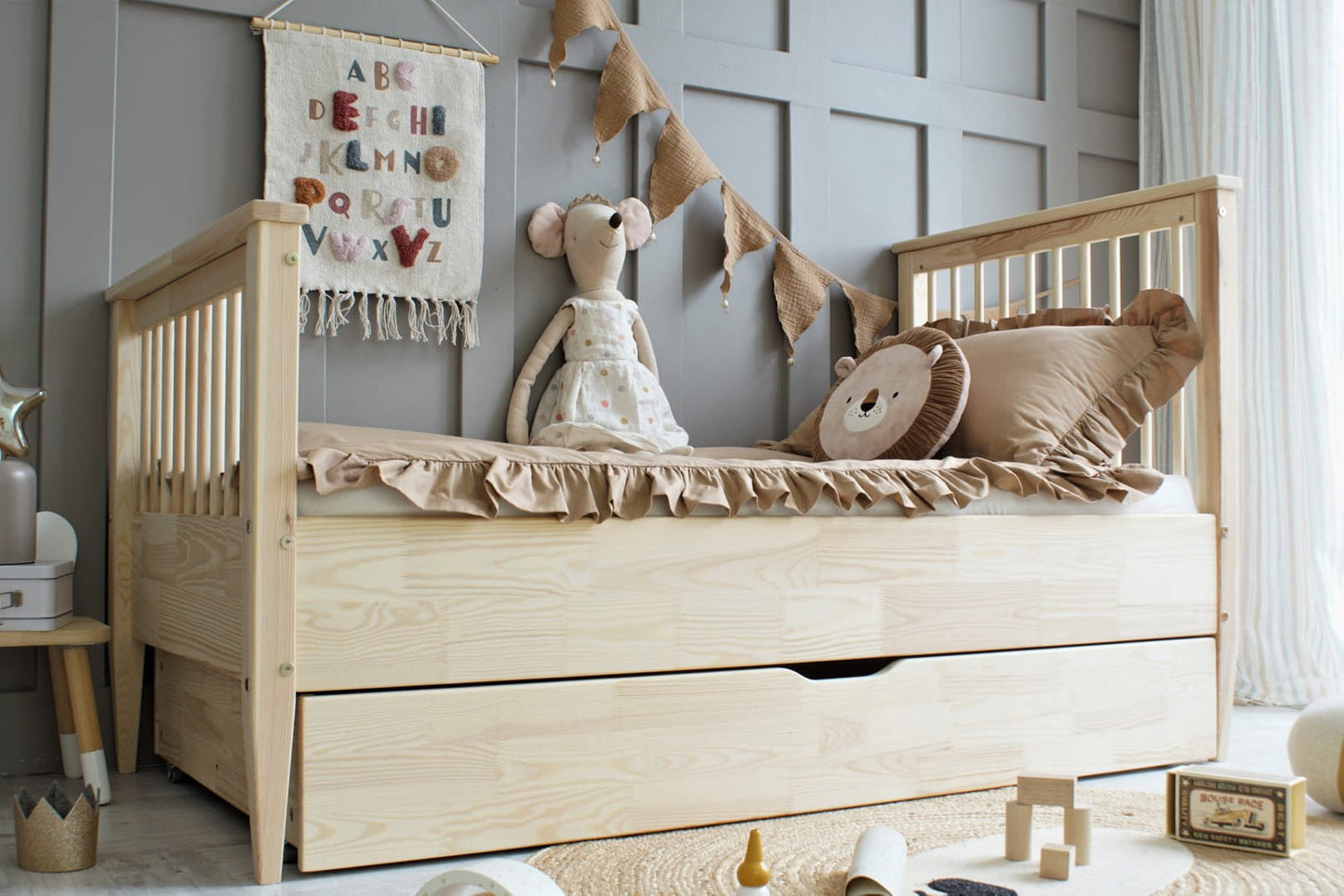 Κρεβάτι Boho Plus - 10% Έκπτωση Στο Στρώμα - HEBE KIDS HOME