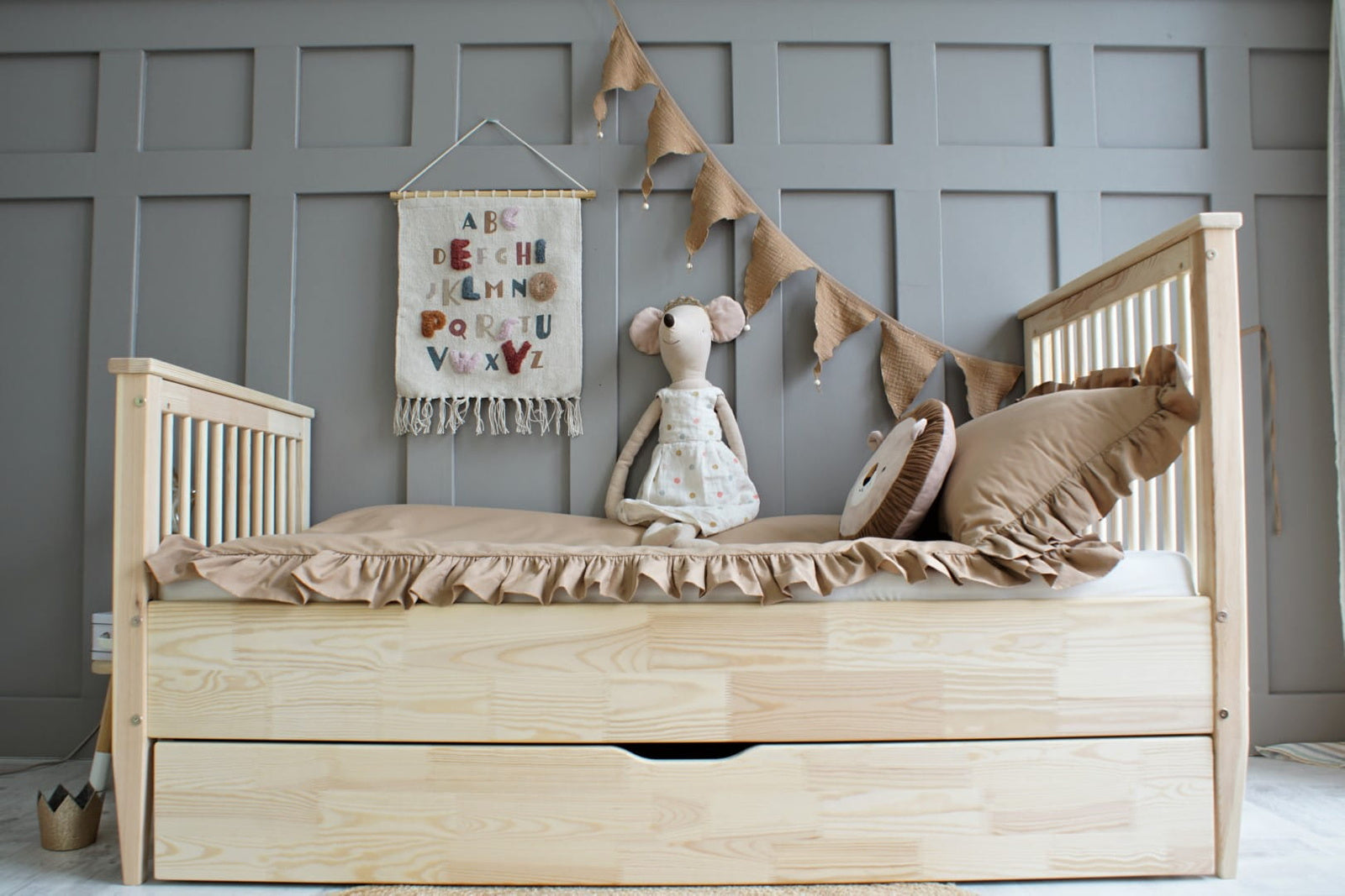 Κρεβάτι Boho Plus - 10% Έκπτωση Στο Στρώμα - HEBE KIDS HOME