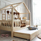 Παιδικό Κρεβάτι Σπιτάκι I Housebed Duo Plus - 10% Έκπτωση Στο Στρώμα - HEBE KIDS HOME