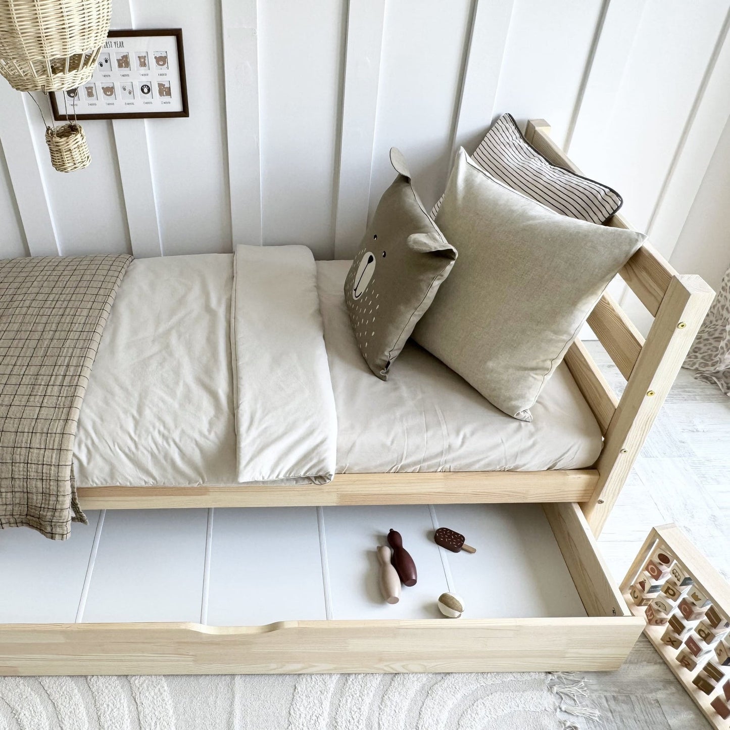 Κρεβάτι Simple Barriera Plus - 10% Έκπτωση Στο Στρώμα - HEBE KIDS HOME