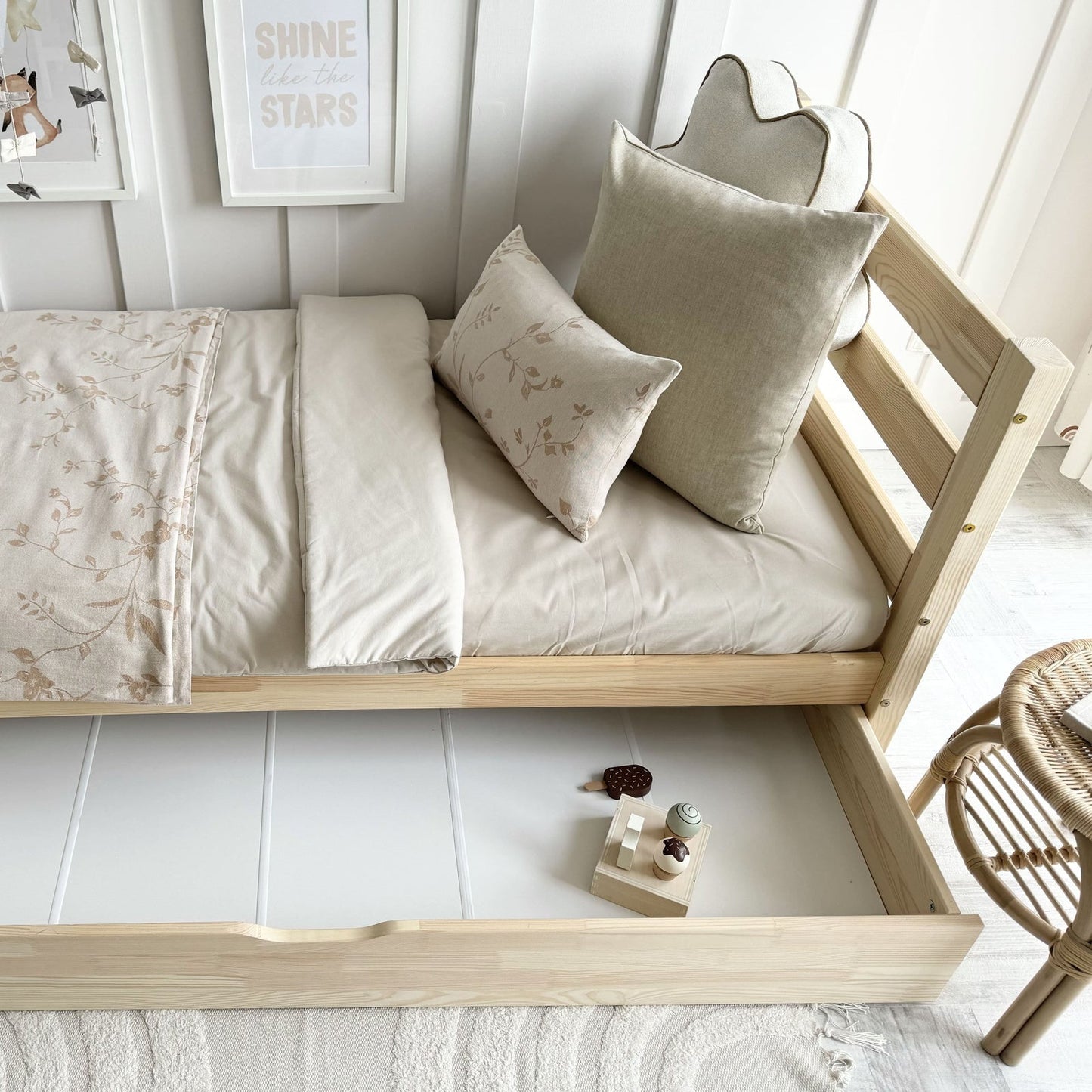 Κρεβάτι Simple Barriera Plus - 10% Έκπτωση Στο Στρώμα - HEBE KIDS HOME