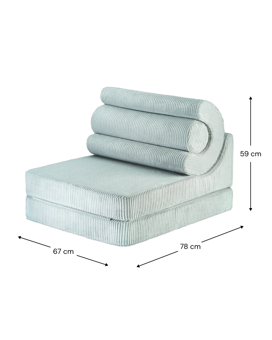 Wigiwama Flipster flip chair size guide