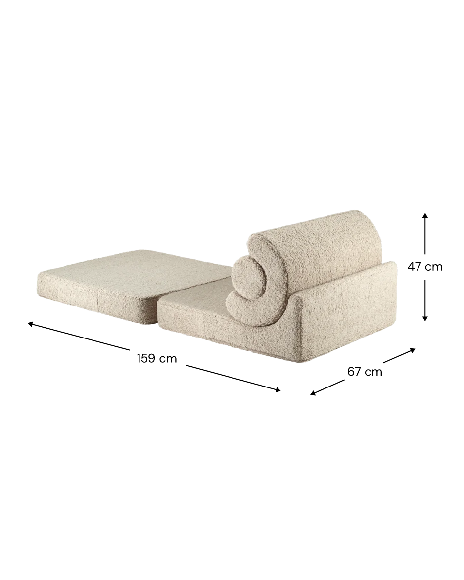 Wigiwama Flipster flip chair size guide