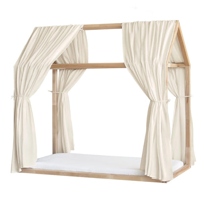 Κουρτίνα Κρεβατιού-Canopy Set of 2 Cream - HEBE KIDS HOME
