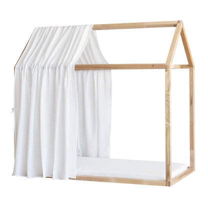 Κουρτίνα Κρεβατιού-Canopy 1 κουρτίνα White - HEBE KIDS HOME