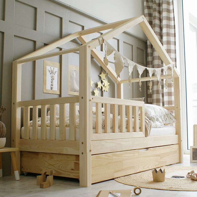 Παιδικό Κρεβάτι Σπιτάκι I Housebed Plus - 10% Έκπτωση Στο Στρώμα - HEBE KIDS HOME