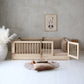Κρεβάτι με Πορτάκι και Υψηλά Κάγκελα Bambi Round - HEBE KIDS HOME