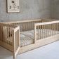 Κρεβάτι με Πορτάκι και Υψηλά Κάγκελα Bambi Round - HEBE KIDS HOME