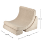 Wigiwama Moon chair size guide