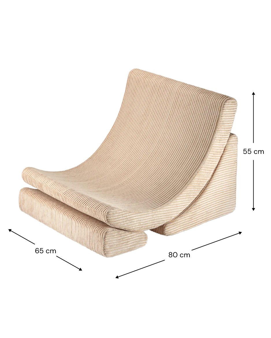 Wigiwama Moon chair size guide